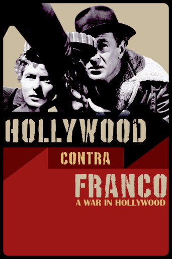 Póster de Hollywood contra Franco