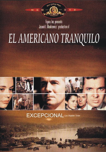 Póster de El americano  tranquilo