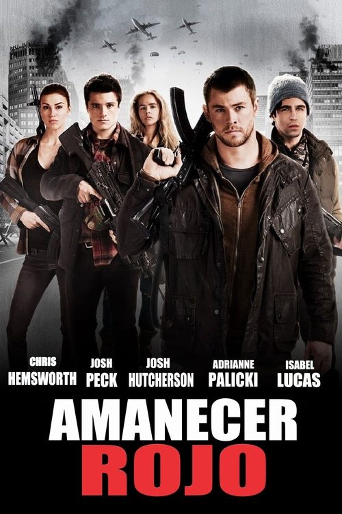 Póster de Amenaza roja