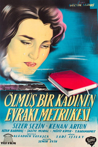 Póster de Ölmüş Bir Kadının Evrak-ı Metrukesi