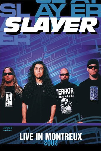 Póster de Slayer: Live in Montreux