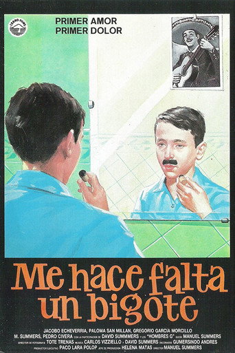 Póster de Me hace falta un bigote