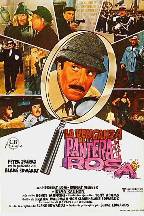 Póster de La venganza de la pantera rosa
