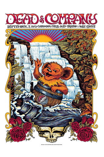 Póster de Dead & Company: 2021-09-07 Blossom Music Center, Cuyahoga Falls, OH