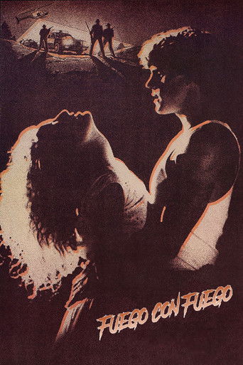 Póster de Fire with Fire 1986