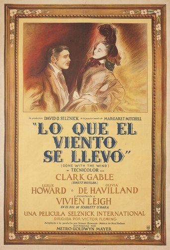 Póster de Lo que el viento se llevó
