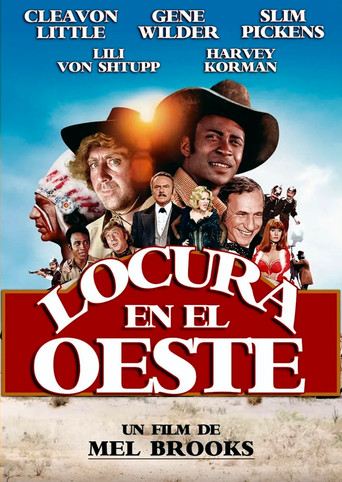 Póster de Locura en el oeste