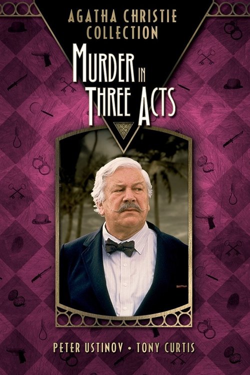 Póster de Murder in Three Acts