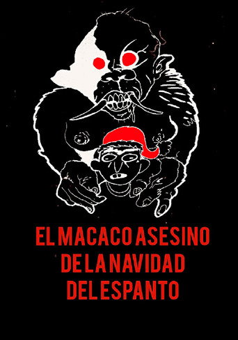 Póster de El Macaco Asesino de la Navidad del Espanto