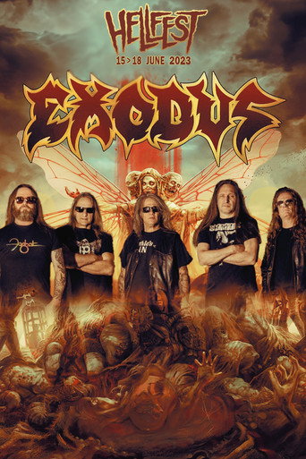 Póster de Exodus - Hellfest 2023
