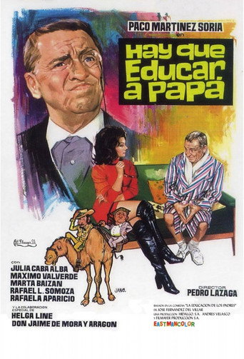 Póster de Hay que educar a papá