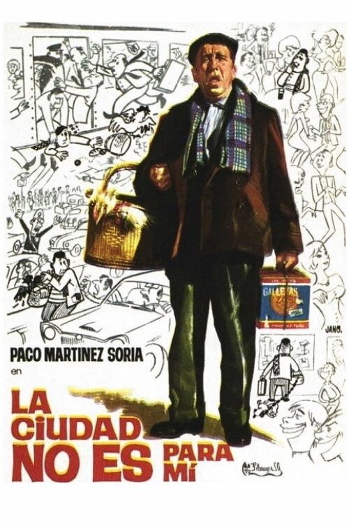 Póster de La ciudad no es para mí