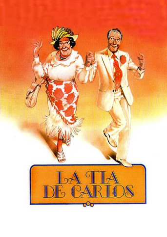Póster de La tía de Carlos
