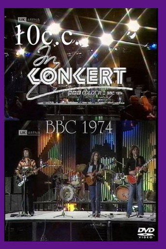 Póster de 10 CC In Concert - London - BBC 1974