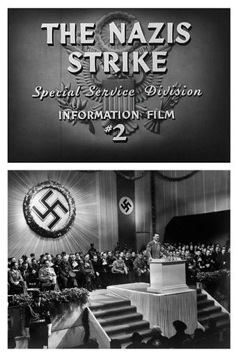 Póster de Why We Fight: The Nazis Strike