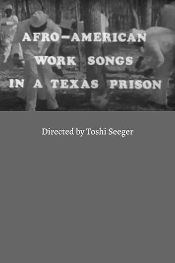 Póster de Afro-American Work Songs in a Texas Prison