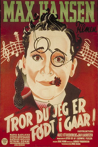 Póster de Tror du jeg er født i gaar?