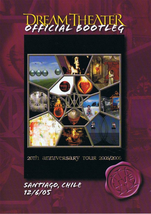 Póster de Dream Theater - Santiago, Chile 12/6/05
