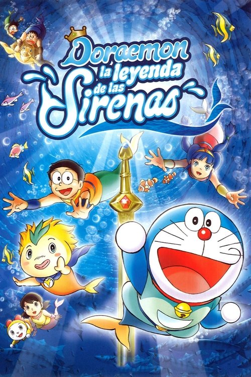 Póster de Doraemon: Nobita y la leyenda de las sirenas