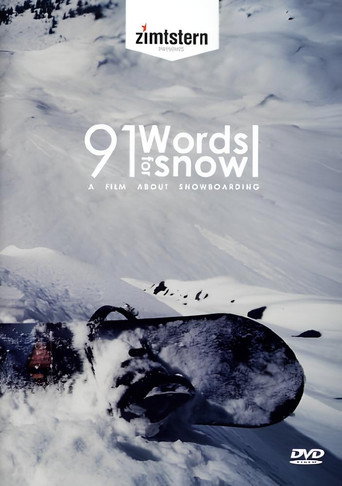 Póster de 91 Words for Snow