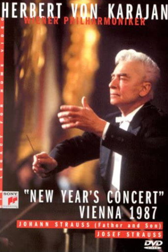Póster de Neujahrskonzert der Wiener Philharmoniker 1987
