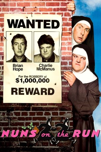 Póster de Nuns on the Run