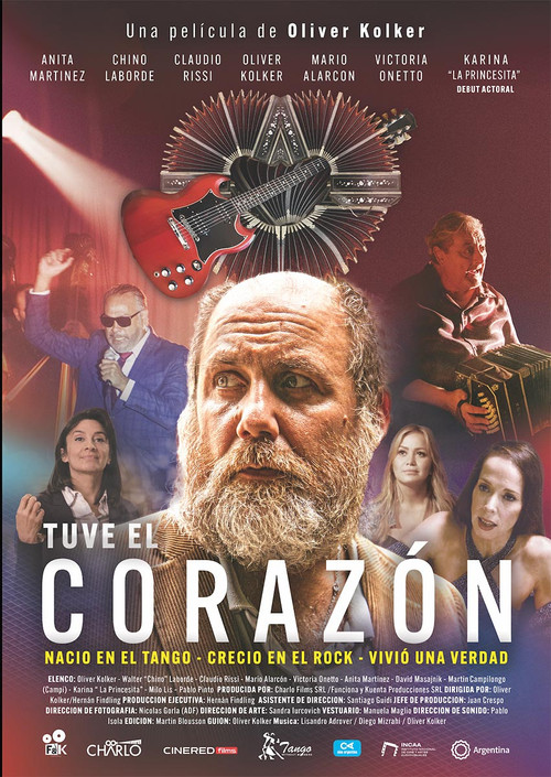 Póster de Tuve el corazón