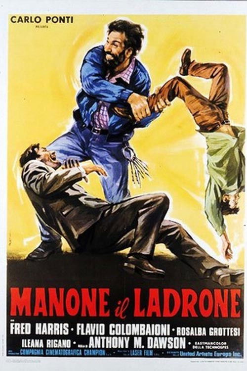 Póster de Manone il ladrone