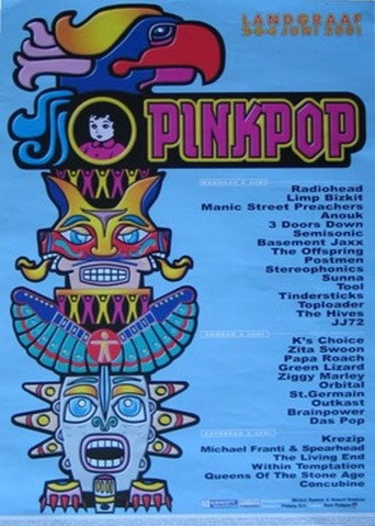 Póster de Radiohead: Pinkpop 2001