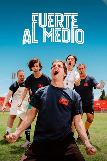 Póster de Fuerte al medio
