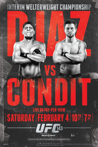 Póster de UFC 143: Diaz vs. Condit