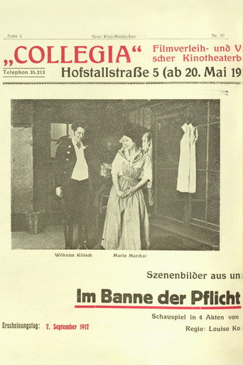 Póster de Im Banne der Pflicht