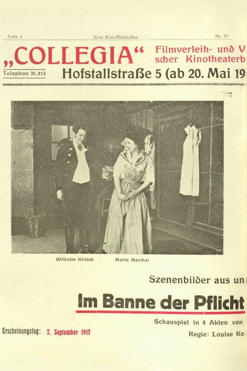 Póster de Im Banne der Pflicht
