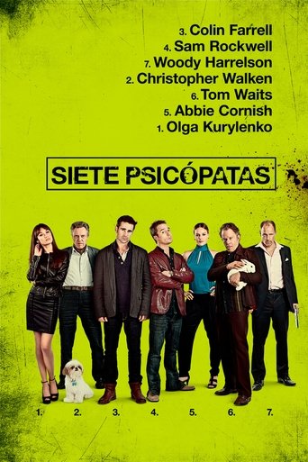 Póster de Siete Psicópatas