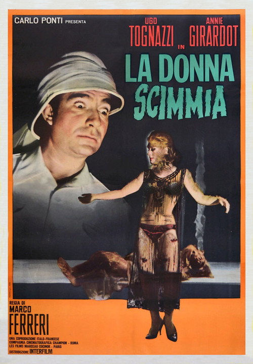 Póster de La donna scimmia