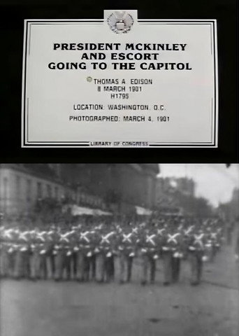 Póster de President McKinley and Escort Going to the Capitol