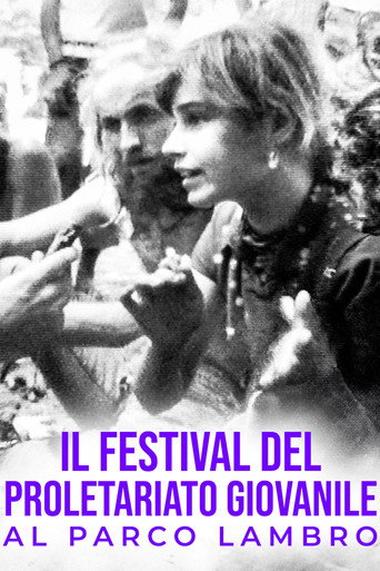 Póster de Il Festival del Proletariato Giovanile al Parco Lambro