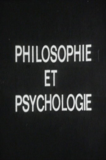 Póster de Philosophie et psychologie