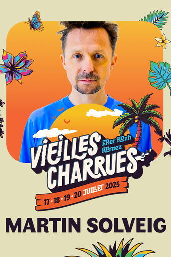 Póster de Martin Solveig en concert aux Vieilles Charrues 2025