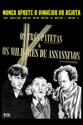Póster de Os Três Patetas e Os Milhares de Assassinos