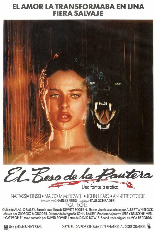 Póster de La marca de la pantera
