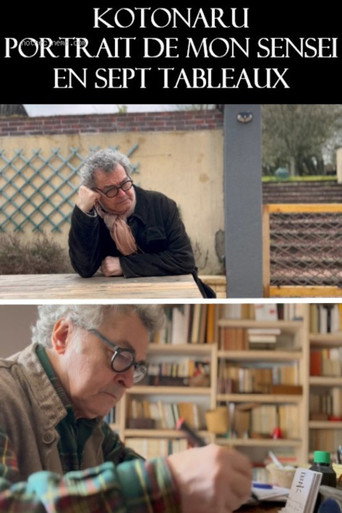 Póster de Kotonaru - Portrait de mon sensei en sept tableaux