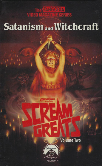 Póster de Scream Greats, Vol.2: Satanism and Witchcraft
