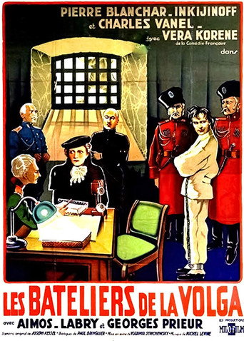 Póster de Les Bateliers de la Volga