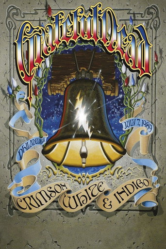 Póster de Grateful Dead: Crimson, White & Indigo