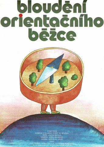 Póster de Bloudění orientačního běžce