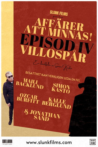 Póster de Affärer att minnas! - Episod IV: Villospår