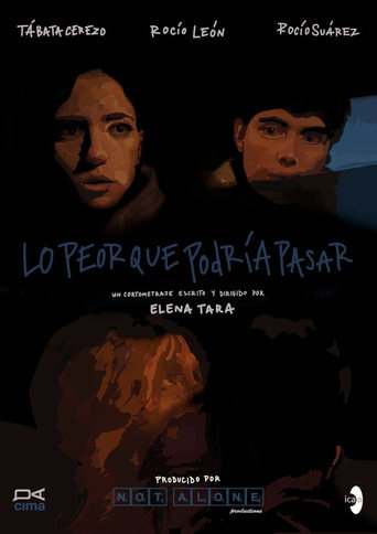 Póster de Lo peor que podría pasar
