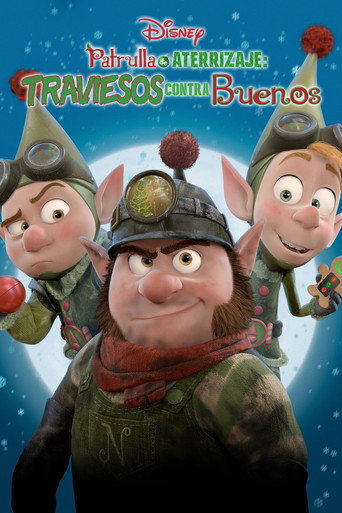 Póster de Patrulla de Aterrizaje. Traviesos contra buenos
