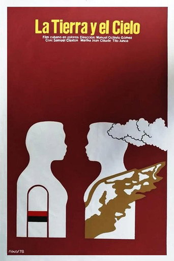 Póster de La tierra y el cielo